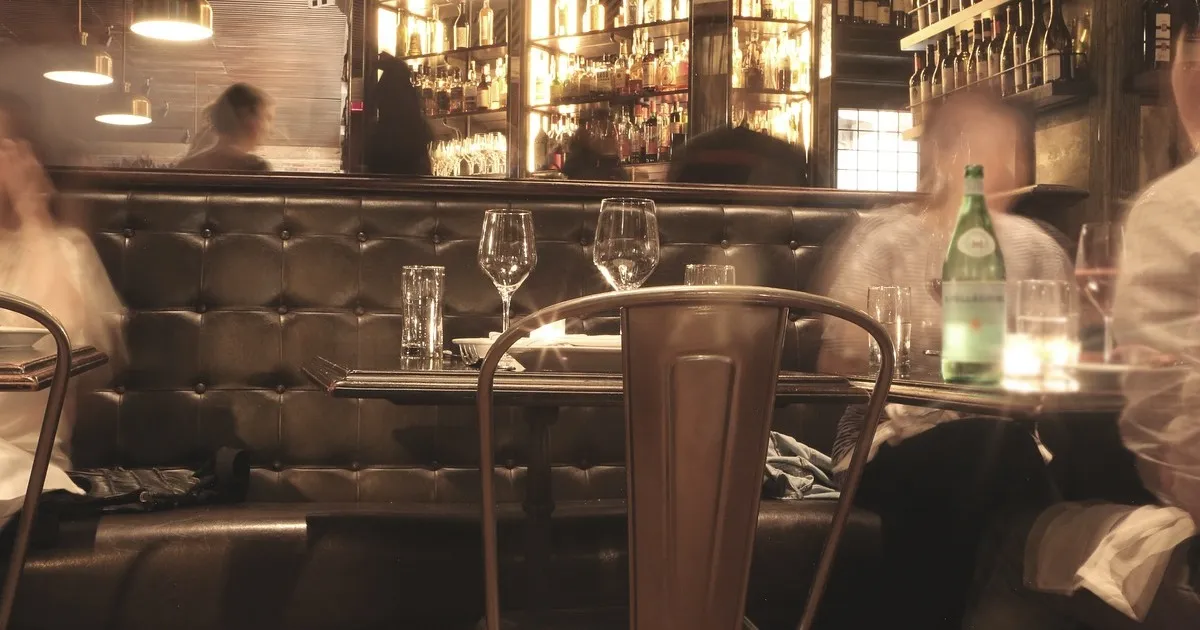 高級レストランの内装イメージ